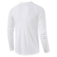 thumbnail image 5 of Zedker Men's Long Sleeve Henley Shirts Cotton 3-Button Fall Casual T-Shirts Solid Color Soft Basic Tops for Men, 5 of 6