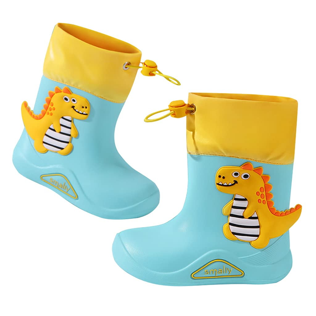 Waterproof Child Animal Rubber Infant Toddler Baby Rain Boots Kid Shoes Non-slip 