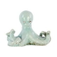 thumbnail image 1 of Benzara BM132285 Octopus Figurine Gloss Finish Light - Blue - 8.5 x 7.75 x 6 in., 1 of 1