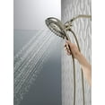 thumbnail image 3 of Delta Faucet 58480-PN25-PK H2Okinetic In2ition 5-Setting Two-in-One Shower Combo, Polished Nickel, 3 of 5