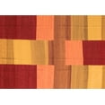 thumbnail image 1 of Ahgly Company Indoor Rectangle Abstract Orange Contemporary Area Rugs, 5' x 8', 1 of 1