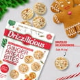 thumbnail image 6 of Drizzilicious Mini Rice Cakes, Gingerbread Christmas Candy Rice Cake Gluten Free Snacks, Rice Crisps 2-Pack, 6 of 6