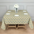 thumbnail image 3 of Yellow Cartoon Unicorn Pattern Square Tablecloth,Waterproof Square Table Cover,Wipeable Spillproof Washable Table Cover for Home Kitchen Party Decor 60"x60"(152x152cm), 3 of 6
