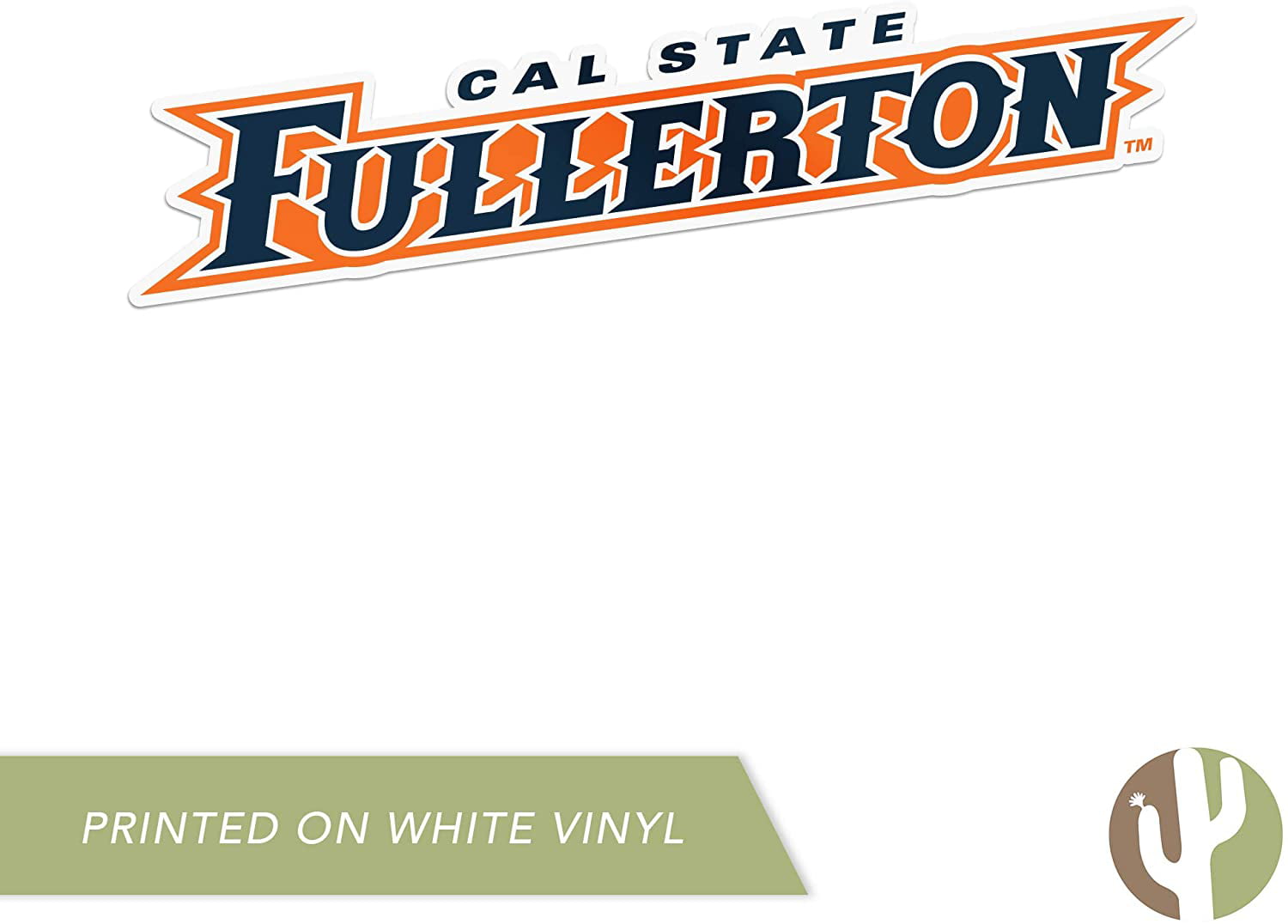 Cal State University Fullerton California CSUF Titans NCAA Vinyl Decal Laptop Water Bottle Car Scrapbook Sticker - 00009