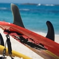 thumbnail image 6 of WHAMVOX Black Plastic Replacement Fins for Paddle Boards 1Pcs for Surfing and Water Sports, 6 of 8