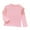 Pink, variant on Ahuyic Kids Casual Long Sleeved Blouse Top, Autumns/Winter Long Sleeve For Kid, Girls Solid Color Printed Shirt Casual Long Sleeve Round-Neck Blouses & Shirts