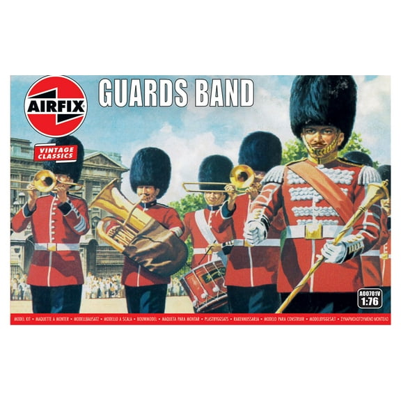 Airfix A00701V Guards Band 1/76 Scale Plastic Model Figures