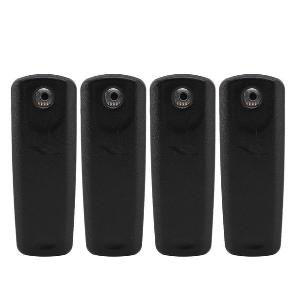 Clip de Cinturón de Radio de 2, Ligero Clip de Radio de Radio 2 Negras 4pcs de forma Segura para el Vértice Estándar VX-230 VX-231