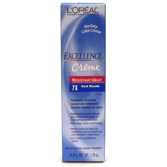 L'Oreal Excellence Creme Resistant 7X Dark Blonde, 1.74 oz