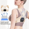 thumbnail image 3 of Back Brace And Posture Corrector For Women And Men, Posture Corrector Adjustable Back Support Adult Invisible Hunchback Belts,hww, 3 of 5