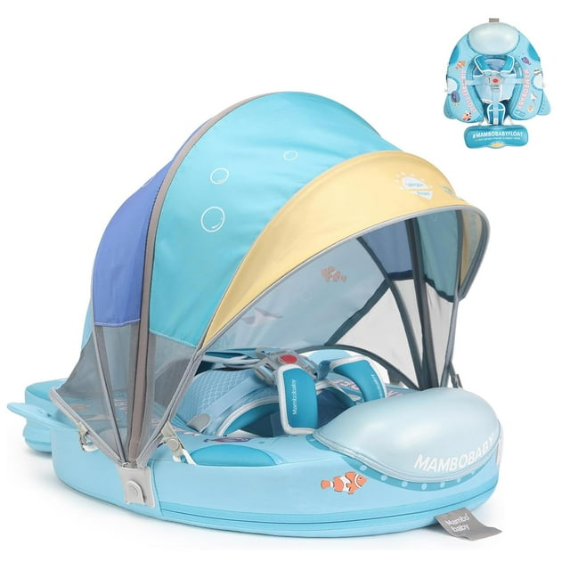 Flotador para Bebé Mambobaby con Dosel para 3 a 24 Meses