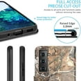 thumbnail image 6 of CoverON For Samsung Galaxy S21 Plus 5G Wallet Case, RFID Blocking Vegan Leather 6x Card Slot Holder Cover Flip Folio Phone Pouch, Camo, 6 of 7