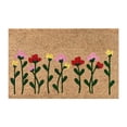 thumbnail image 2 of sunsanly Decorative Floor Carpet Door Mat Floral Print Highly Absorbent Wear Resistant Non-Slip Indoor Welcome Floor Mat, 2 of 8
