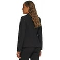 thumbnail image 2 of Calvin Klein Womens Pocket  One-Button Blazer, 2 of 3