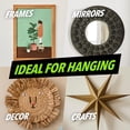 thumbnail image 3 of HANGDONE Alambre para colgar cuadros recubierto #4 30 libras 100 pies Alambre de acero flexible calibre 16 para colgar marco/pintura y espejo, 3 of 5