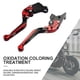 thumbnail image 4 of For Aprilia CR150 FB mondial Hipster HPS 125 HPS125 HPS 300 HPS300 Folding Extendable Brake Clutch Lever, 4 of 5