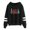 Black, variant on Fesfesfes Women Hooded Casual Solid Christmas Long Sleeve Hoodie Sweatshirt Tops Under $10