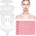thumbnail image 3 of Parches antiarrugas reutilizables: 11 piezas para frente, ojos, mejillas, cuello y pecho, 3 of 5