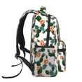 thumbnail image 3 of Easygdp Cactuses Mochila Ergonómica Versátil para Laptop - Múltiples Bolsillos, Correas Ajustables, Unisex para Escuela, Viajes y Actividades al Aire Libre-One Size, 3 of 5