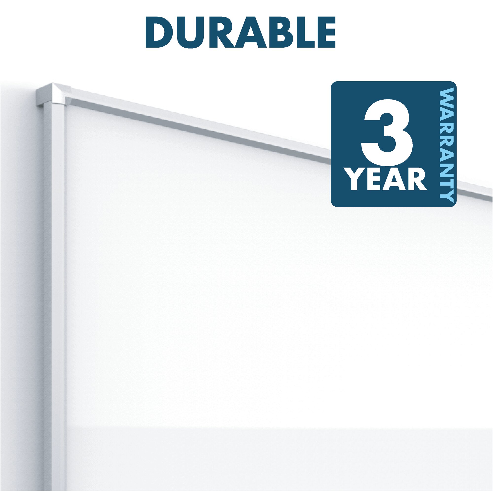 Quartet Silhouette Total Erase Dry-Erase Board, 74" x 42", Silver Aluminum Frame