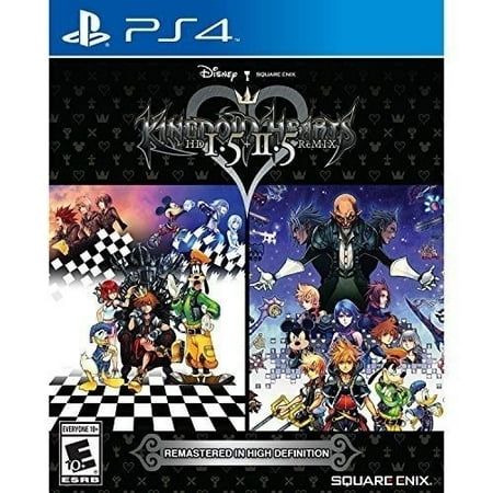 Kingdom Hearts HD 1.5 + 2.5 ReMIX Video Game for Sony PlayStation 4 PS4 (2017) (Refurbished)