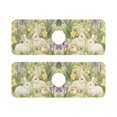 thumbnail image 7 of Yayeee Faucet Mat for Kitchen Sink 14.7" Diatomite Long Splash Guard Pad, Yellow Floral Rabbit, 2 Pack, 7 of 7
