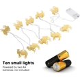 thumbnail image 4 of YISITIAN Festival String Lights, Camel Shaped LED with 10 Small Lights, Unique Iron Decorative Lighting for Graduation Ceremonies(Colorful Light) CJ919-58063, 4 of 8