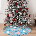 thumbnail image 5 of Picia Cute Dog Print Christmas Tree Skirt , Christmas Tree Skirt Ornaments for Merry Christmas Holiday Party Decorations Indoor Outdoor-36", 5 of 7