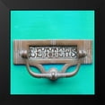 thumbnail image 2 of Bell, Lillian 12x12 Black Modern Framed Museum Art Print Titled - Rustic Turquoise Details III, 2 of 5