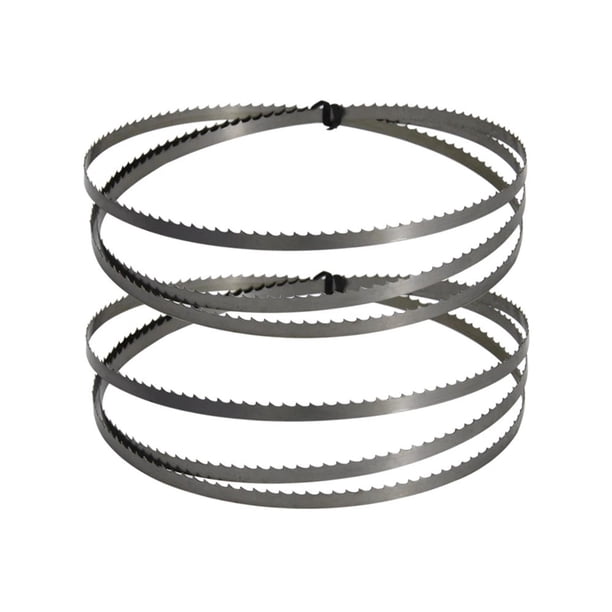 2pcs Bandsaw Blade 1400 x 6.35 x 0.35mm Herramientas de carpintería Accesorios para la sierra de banda de madera de 8 pulgadas TPI 6 10 15