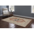 thumbnail image 2 of Linon Great Zero Lofton Machine Made Polyester 5'x7'6" Rug in Ivory, 2 of 5