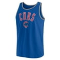 thumbnail image 2 of Men's Fanatics Royal Chicago Cubs Bet Tank Top, 2 of 3