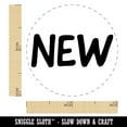 thumbnail image 2 of New Fun Text Self-Inking Rubber Stamp Ink Stamper - Blue Ink - Mini 1/2 Inch, 2 of 7