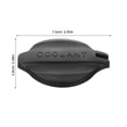thumbnail image 2 of OULII Lightweight Black Plastic Coolant Reservoir Cap for Car Radiator Fluid Tank, 2 of 6