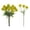 B, variant on 5Pcs Artificial Dandelion Flowers, 10 Inch Plastic Plants Shrubs Bushes, Fake Grass Wedding Indoor Outdoor Home Garden Decoration, Planter Filler, Party Table Centerpieces