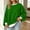 Green, variant on NominalSnug Womens Oversized Sweatshirts Crewneck Long Sleeve Pullover 2026 Cute Color Block Casual Fleece Tops