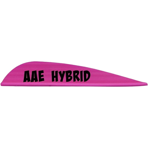 AAE Hybrid 26 Vanes Arrow Fletching Hot Pink 50PK