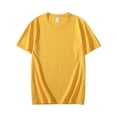 thumbnail image 1 of Camiseta de algodón para hombre, camisa de manga corta de Color puro, ropa de verano, 2021, 1 of 4