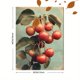 thumbnail image 3 of Qisvanset 12x16 Inch 2D Flat Framed Canvas Art, Fruit of the Spirit Cherry Coquette Bible Verse Girl Home Wall Gift, 3 of 5