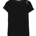 thumbnail image 4 of P.J. Salvage Womens Embroidered Pajama Sleep T-shirt, Black, Small, 4 of 5