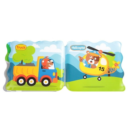Spptty Bain De Bebe En Plastique Livre Anti Larme Infantile Douche Jouet Precoce Jouets D Education Pour L Heure Du Bain Livre De Bain Bebe Jouets De L Eau De Bain Bebe Walmart Canada