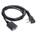 thumbnail image 2 of Cable de Extensión de Micrófono Walkie-Talkie tipo K de 2 pines Para Baofeng UV-5R 888S Likrtyny, 2 of 8