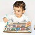 thumbnail image 4 of Magnetic Color And Number Maze - Montessori Educational Wooden Magnet Puzzle, 4 of 4