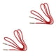 thumbnail image 3 of Methold Cable de Audio para Interior de coche a de 3,5mm, altavoz de línea de automóvil, Cable auxiliar, accesorio de reproducción de Rojo 2Conjunto, 3 of 6