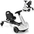 thumbnail image 1 of Costway 6V Kids Ride On Drift Car Electric Drifting Go Kart for Kids with 360° Spin White, 1 of 10