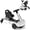 White, variant on Costway 6V Kids Ride On Drift Car Electric Drifting Go Kart for Kids with 360° Spin Dark