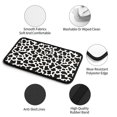 thumbnail image 5 of Car Handrails Box Pad 12.6 X 7.5 In Waterproof Non-Slip Wear-Resisting Durable Breathable Strong Tensile And Tensile Stretch Black White Cow Print, 5 of 7