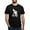 Black, variant on CafePress - Cat Unicorn Riding Unicorn Cat Who's Riding A Bike - Mens Tri-blend T-Shirt