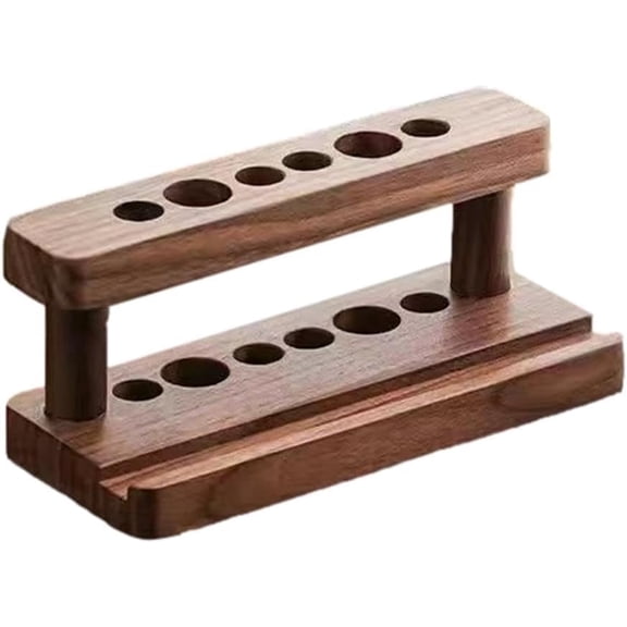 FEKOTS Rustic Tabletop Wooden Pencil Holder,pen stands