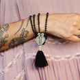 thumbnail image 3 of Shisuyan 100pcs Leather Rope Clips Metal Fastener Cylindrical Opening Crimps for Tassel, 3 of 8